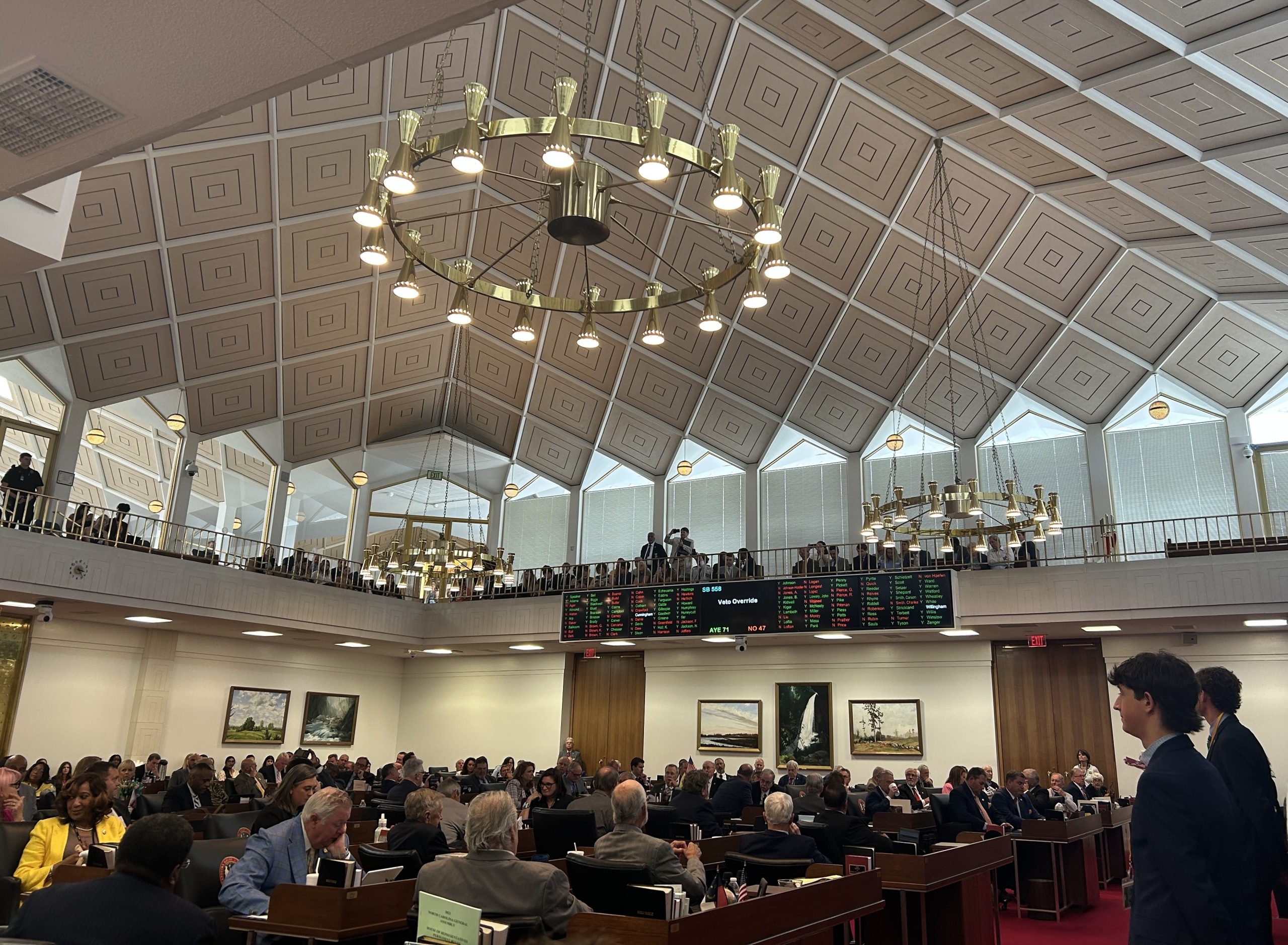 3 veto overrides in one day by NC House